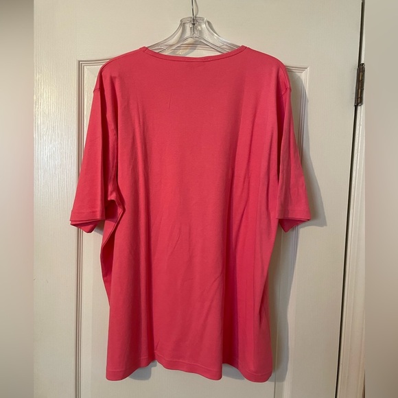 Equine Artwear Women’s Melon Kentucky Derby Jockey Shirt Top Size 2X Rhinestone - Picture 3 of 8